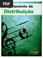 Regulamento de Distribução - ECAD
