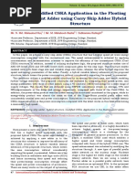 Modified CSKA Application in the Floating Point Adder using Carry Skip Adder Hybrid Structure