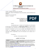 Requisitar demonstrativo do IPMC (modelo)