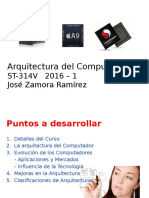 Arquitectura y Organización Del Computador 2016-1