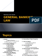 General Banking Law