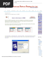 Excel As Data Source in OBIEE