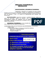 Enfermedad transmisible: condiciones y agente causal