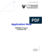 ModBus Protokoll ComPassAB 4023801-006