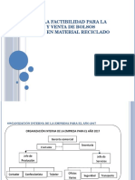 Estudio de La Factibilidad Para La Produccion y