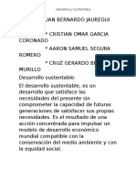 desarrollo sustentable 