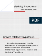 Growth Relativity Hypothesis