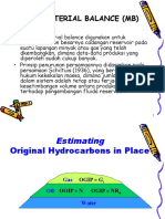 Perhitungan Cadangan Metode Material Balance