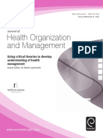 E-Book-Journal of Health Organization & Management PDF