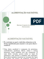 PALESTRA ALIMENTAÇÃO SAUDÁVEL.ppt