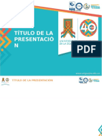 Ci-F-07. Plantilla para Presentaciones Institucionales Universidad de La Guajira
