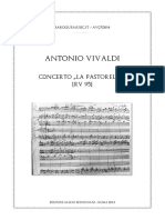 Vivaldi Concerto in D RV 95 La Pastorella 