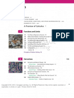 Table of Contents and Excercise Answers