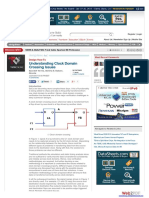 Understanding Clock Domain Crossing Issues: Design How-To