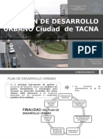 Desarrollo Urbano Tacna