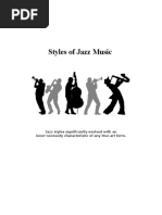 Styles of Jazz Music