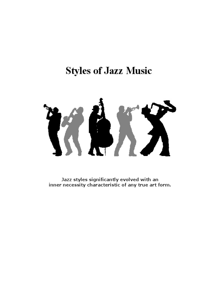 Styles of Jazz Music Jazz Ragtime