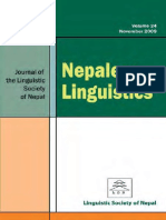 Nepalese Linguistics Vol. 24
