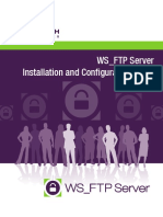 WS FTP Server Installation and Configuration Guide