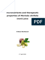 Morinda Citrifolia Juice (Erliana Novitasari)