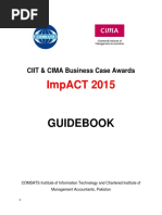 CIIT-CIMA Business Case Awards- 2-3-15