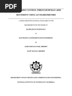 Robotic Arm Project Report