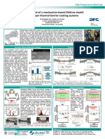 Development of a lifetime model for bi-layer thermal barrier coatings