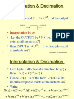 14 Interpolation Decimation