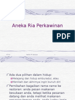 Aneka Ria Perkawinan