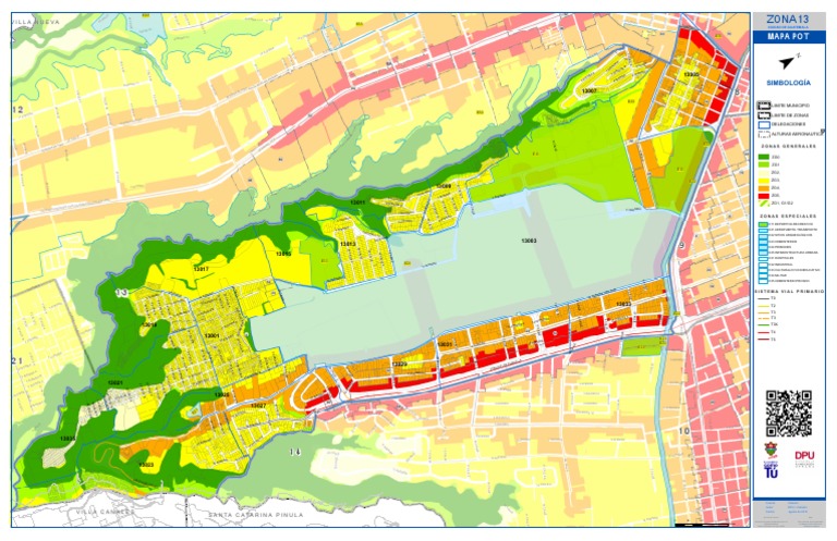 Mapa POT Ciudad de Guatemala | PDF | Ciencia y matemáticas | Tecnología