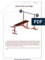 Flat Bench With Leg Weight PDF