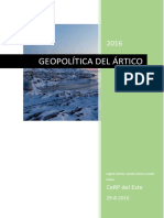 Geopolítica Del Ártico Final PDF