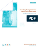 Promoting Young Children's Health and Development: Taking Stock of State Policies