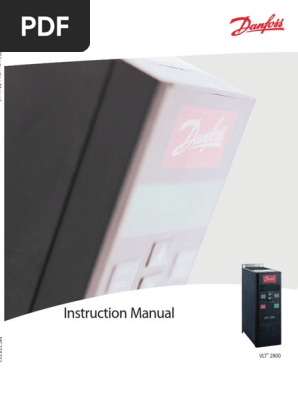 Danfoss Vlt2800 Manual Pdf Power Supply Parameter Puter Programming