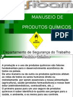 Treinamento Produtos Químicos Especifico