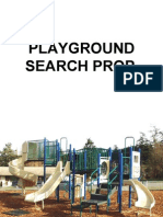 Playground Maze Props