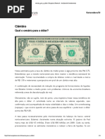 Artigo Câmbio, Qual o Cenario Para o Dolar Empiricus Research