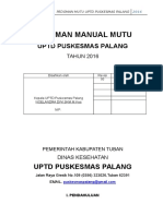 Pedoman Mutu Puskesmas Palang