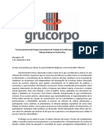 3era Ponencia de GRUCORPO sobre Reforma de Policía de Puerto Rico (2 de septiembre de 2016)