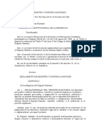 REGLAMENTO DE REGISTRO Y CONTROL SANITARIO2008.doc