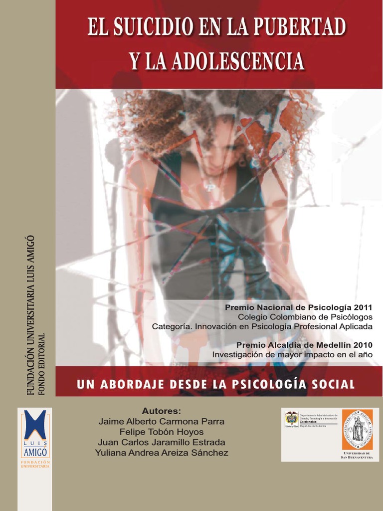 El Suicidio en La Pubertad y La Adolescencia | PDF | Suicidio | Emile ...