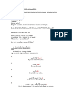 Revision of Balagha&Ilmul Maani