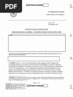 Clinton FBI notes