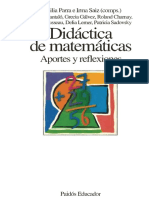 GALVEZ - La Didáctica de Las Matemáticas