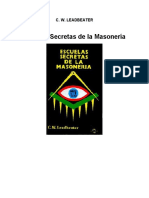 Escuelas Secretas de la masonería. Leadbeater Charles.pdf