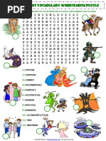 types of films movies esl vocabulary criss cross crossword puzzle worksheet pdf patent