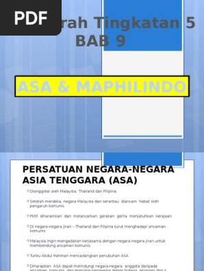 Asa Maphilindo Pdf