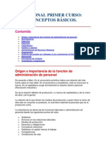 Personal Primer Curso