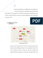 Site Location Analysis: Market Map For Demand