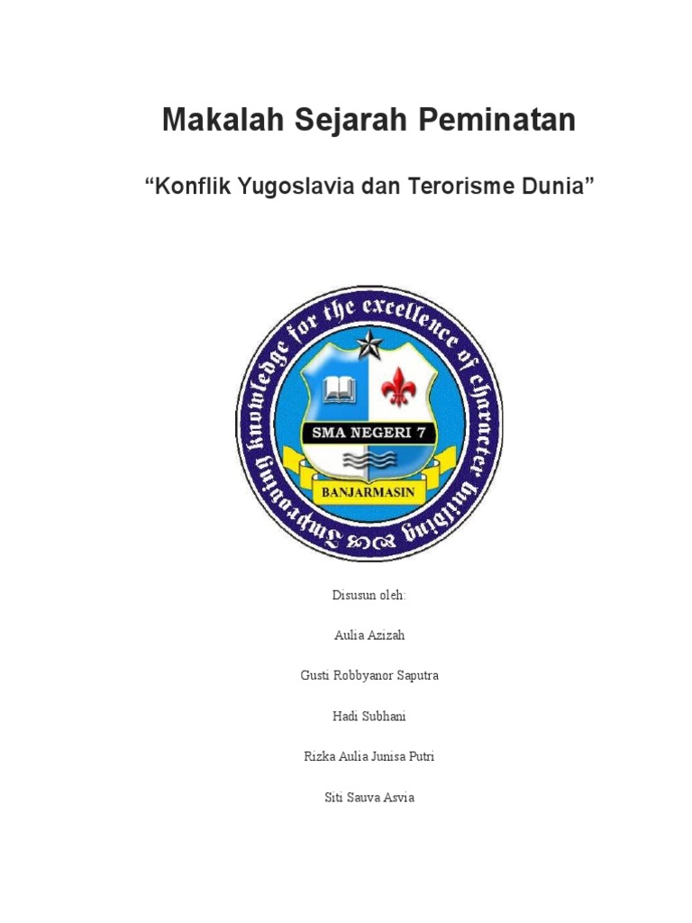 Makalah Sejarah Peminatan Kelompok 5 1